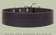 2 inch wide All Weather Collar for police dogs-Leather Collar
