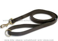 Great LEATHER AGITATION LEAD 72" for Dog Training