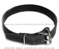 Leather Field Collar for DOG