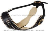 K9 Best Royal Nappa Leather Dog Muzzle