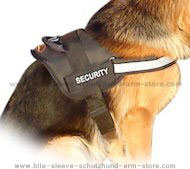 Adjustable Nylon Patrol Harness for Schutzhund Training