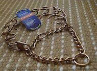 Curogan dog pinch collar made in Germany/Prong dog collar