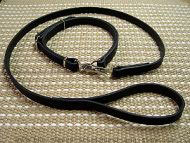 Police / hunting' dog leash and collar (combo)