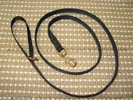 Police tracking dog leash made of nylon with ring on the handle