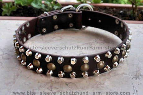 best custom dog collar with studds