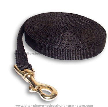 Tracking Nylon Long Line (long leash) for Working Dog Training