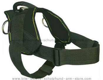 Nylon multi-purpose dog harness for tracking/pulling for dogs - Click Image to Close