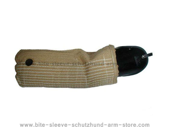 Puppy sleeve made of jute - Click Image to Close
