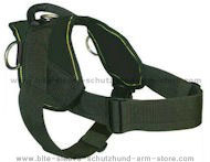 Nylon multi-purpose dog harness for tracking/pulling for dogs