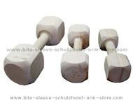 Schutzhund dumbbells for dog training