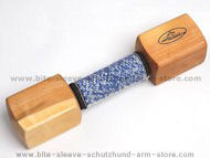 Schutzhund Wood Training Dumbbell -Schutzhund Obedience Dumbbell