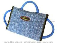 Synthetic "French Linen" Dog bite pad with 3 handles