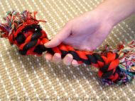 2-Knot Fiber Bone.Helps Keep Teeth Clean And Tartar Free!