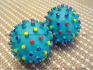 Crazy Color Rubber Ball Makes Sound