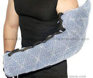 Dog hidden protection sleeve made of french linen