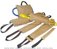 Police dogs Training supplies jute bite tugs set
