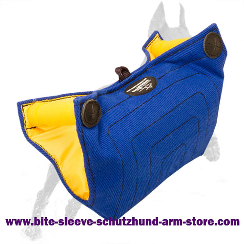 Puppy bite builder made of French Linen