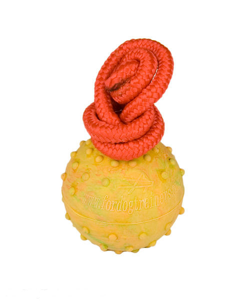 Half hollow Rubber Training Ball on a
string