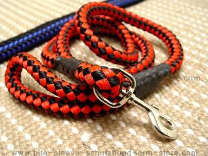 Cord nylon dog leash for large dogs for dog training or for dog owners