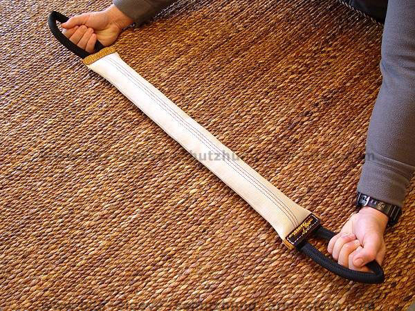 Fire Hose Dog Bite Tug With 2 handles for dog training