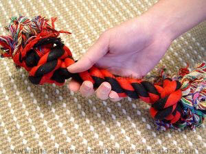 2-Knot Fiber Bone.Helps Keep Teeth Clean And Tartar Free! - Click Image to Close